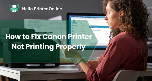 Canon Printer Not Printing